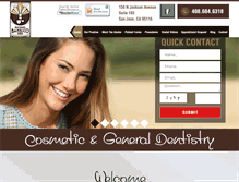Tablet Screenshot of drbambico.com